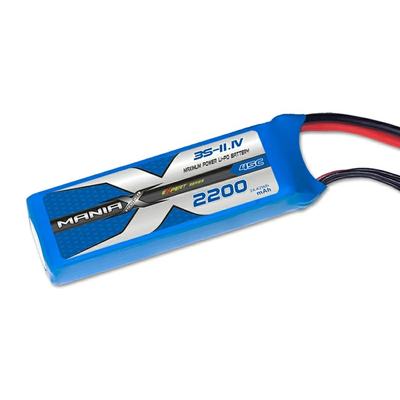 Batri Lipo 3S-11.1V 2200mAh 45C