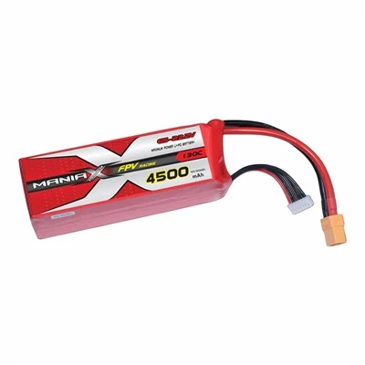 6S-22.2V 4500mAh 130C FPV Rasio Batri Lipo